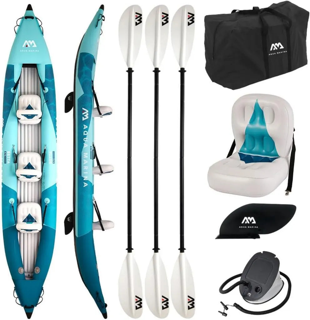 Kayak Inflable 3 Personas Aqua Marina Betta 475 cm